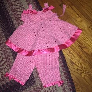 Bonnie baby eyelet outfit!